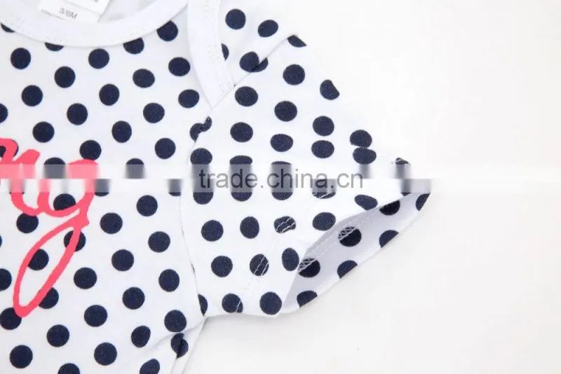 Beautiful Baby Clothes Drop Cotton Baby Rompers For 2017 Summer Style