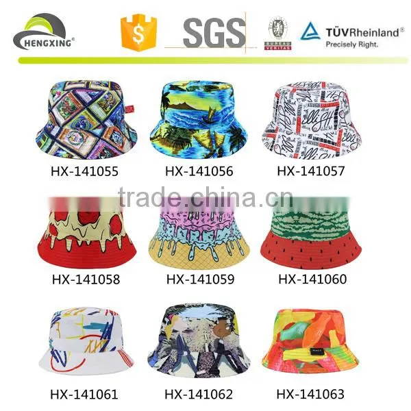 Men's Outdoor Bush Caps Camo Bucket Fishing Hats