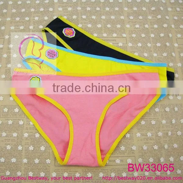 Hot sale full sexy photos of girls fashion cotton underwear new styles