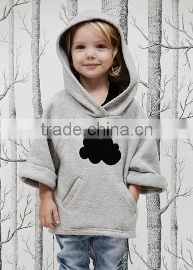 2016 New fashion children hoodies baggy hoodies and hoodies custom