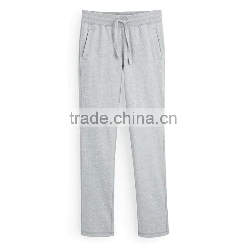 Womens Plain Fleece Pants Trousers Slim Fit Jogging Trouser Sweatpant 2015