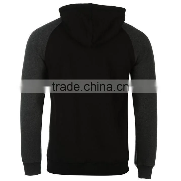 Long Sleeve Two Color Hoodies Pullover Hoodie