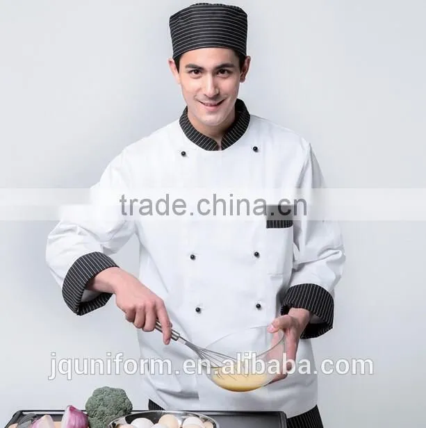 Factory wholesale best price hotel uniform design cooking uniforms , catering uniform wholesale