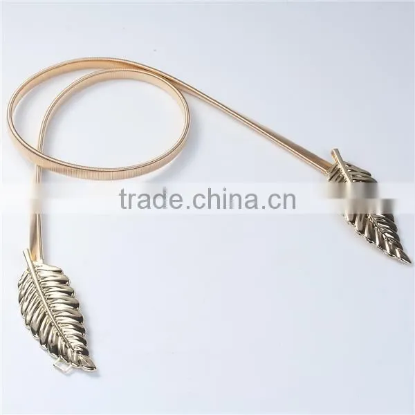 Waistband Leaf Gold Plated