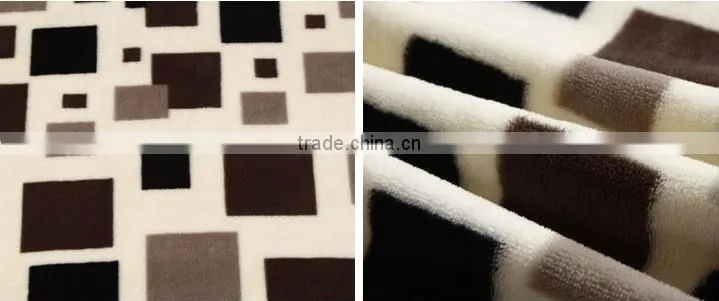 Hot Sale Top Grade Carving Design coral fleece Blanket