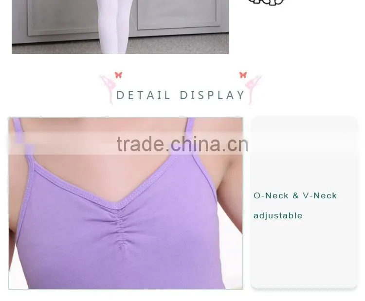 Ballet Dance Wear Chiffon Dress Ballet Leotard Shoulder Straps Style Girls Ballet Dance Costumes
