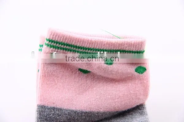 autumn&winter high quality 100%cotton children terry thick socks
