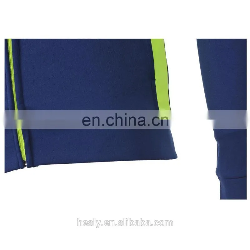 2017 NEW Polycotton Running Slim Fit Men Sports Tracksuit