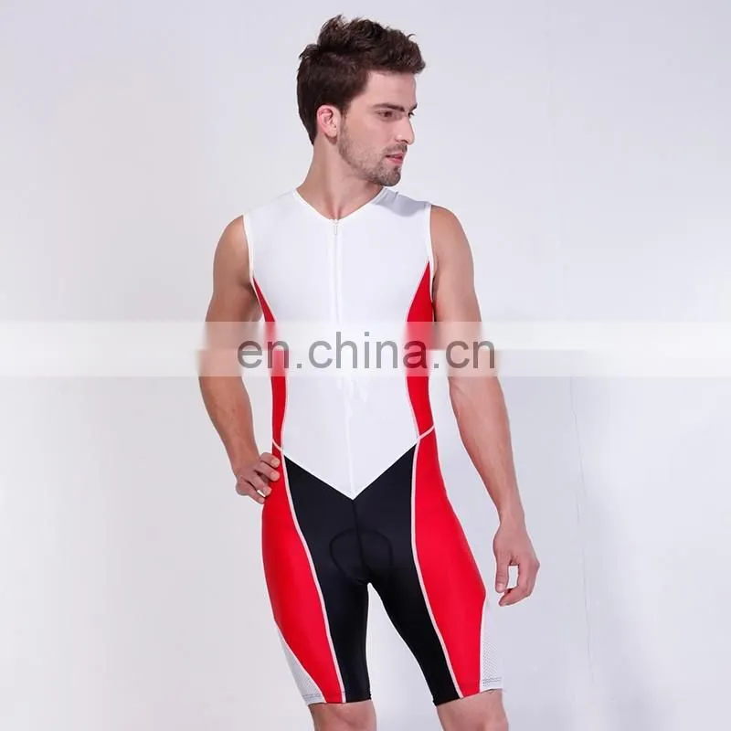 Wholesale quick dry triathlon wear bicycle clothing for men