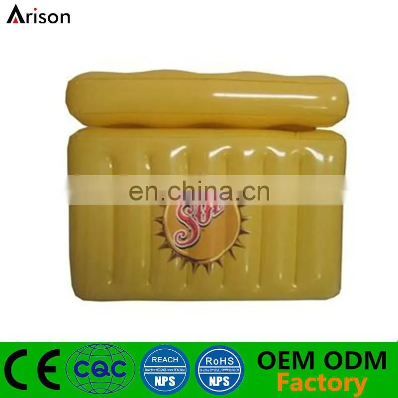 Inflatable ice bucket beer cooler inflatable float ice cooler for water cooler