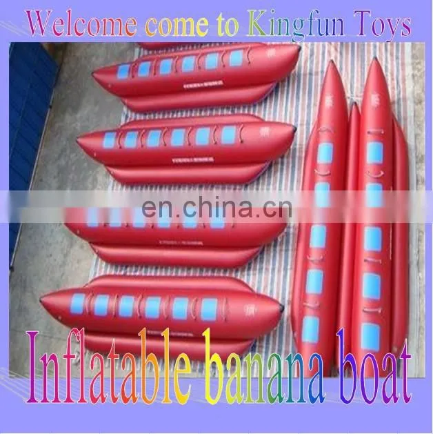 5 person pvc raft inflatable banana boat