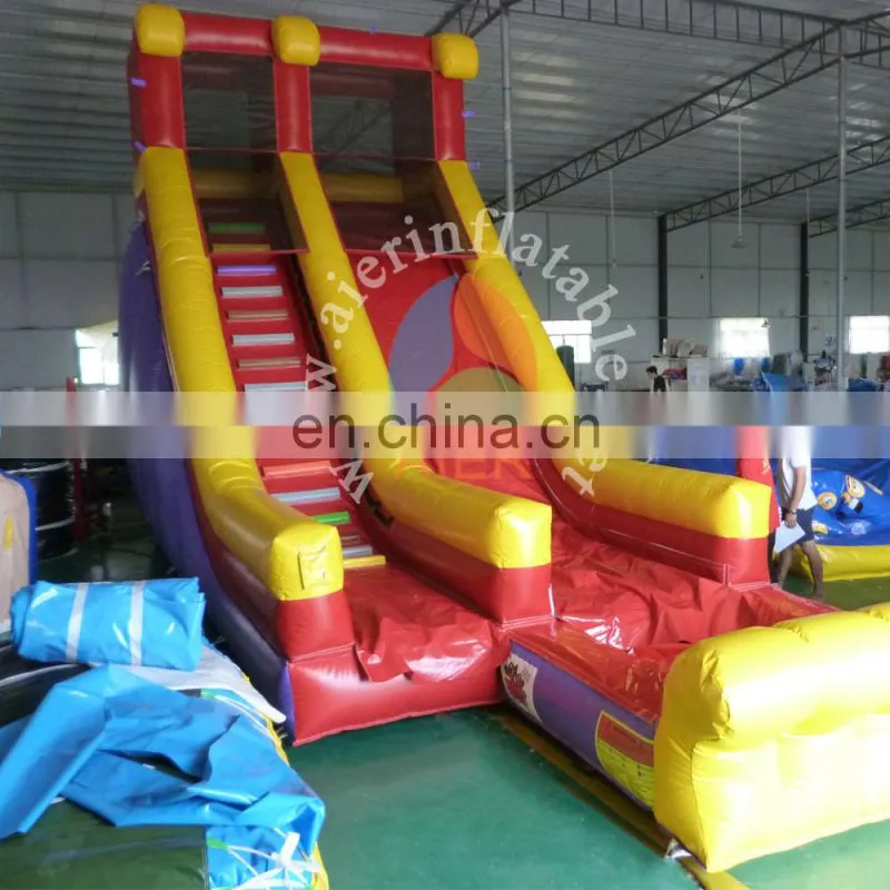 Excellent quality inflatable water silde / Giant 10M inflatable pool slide for children and adult