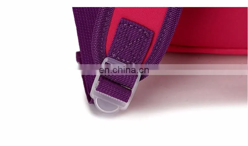 2017 factory price neoprene kids school bag