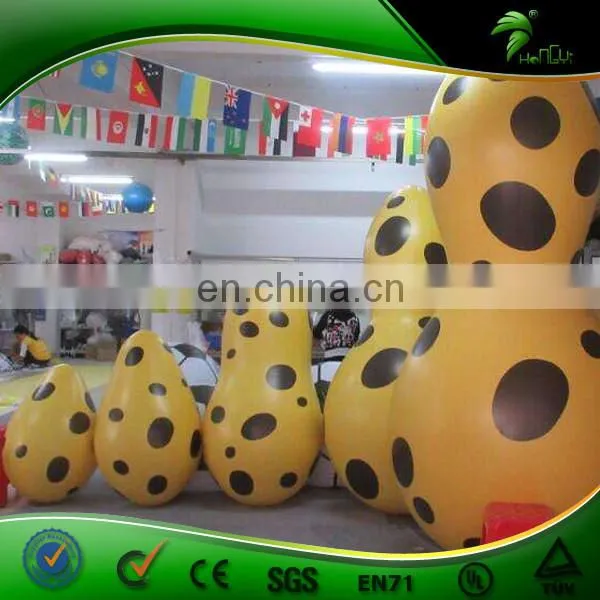 Inflatable Yellow Kid Toy / Printed Balloon / Kindergarden toy for kids