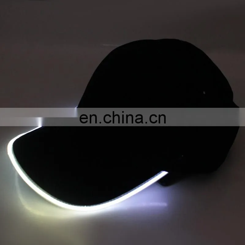 New arrival Colorful flashing capsled cap light led hat light
