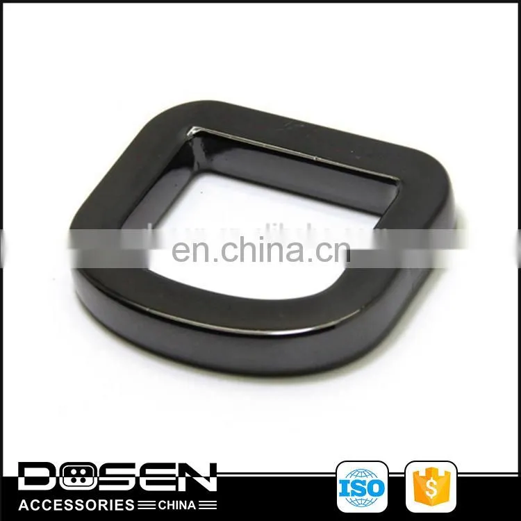 factory price high quality D buckle for velcro fastener