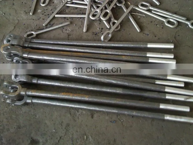 Gas Spring Rod End with Clevis U fork and End Fitting