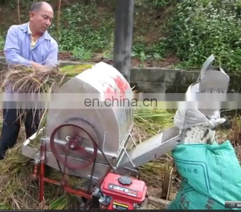 cheap small portable mini rice thresher/ agriculture wheat thresher sale