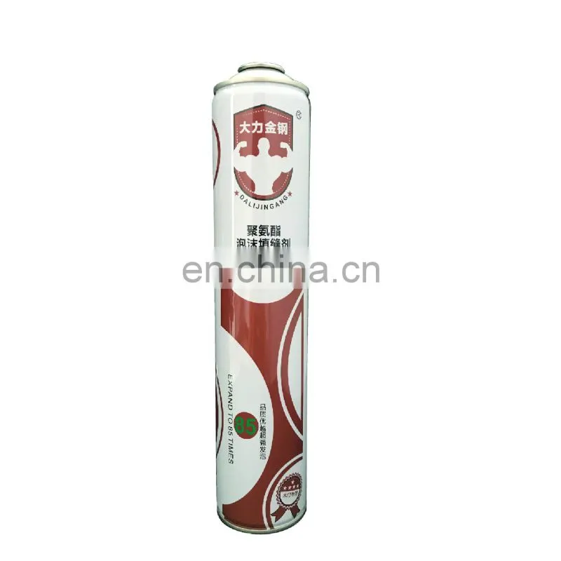 Hebei products made in china polyurethane foam chemical and Empty aerosol cans bottle