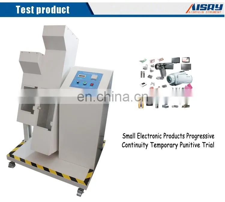Mobile Phone Double Barrel Drum Falling Tester for Electronic Dictionary