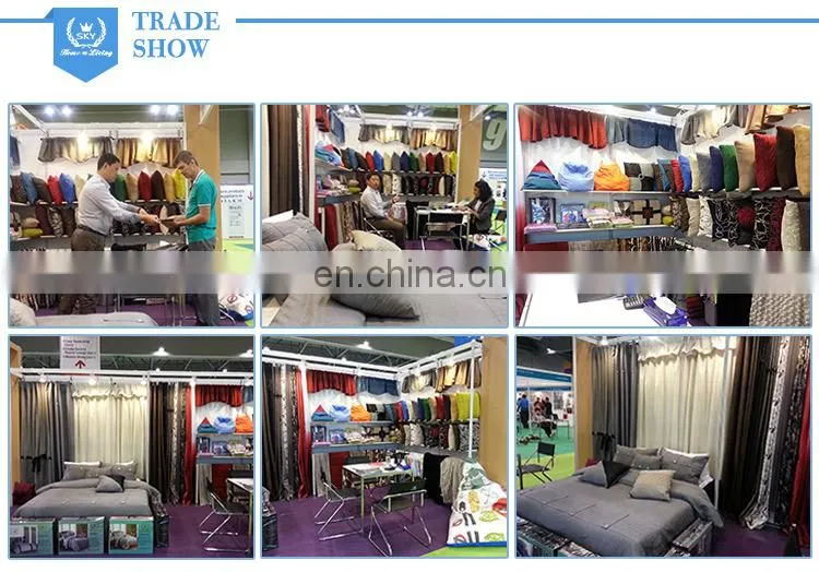 2017 Popular colorful household fabric window curtain
