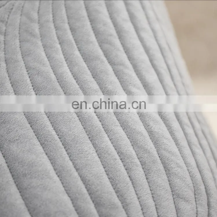 Solid grey king size lightweight washed quilt set coverlet /comforter bedding bed sheets sets