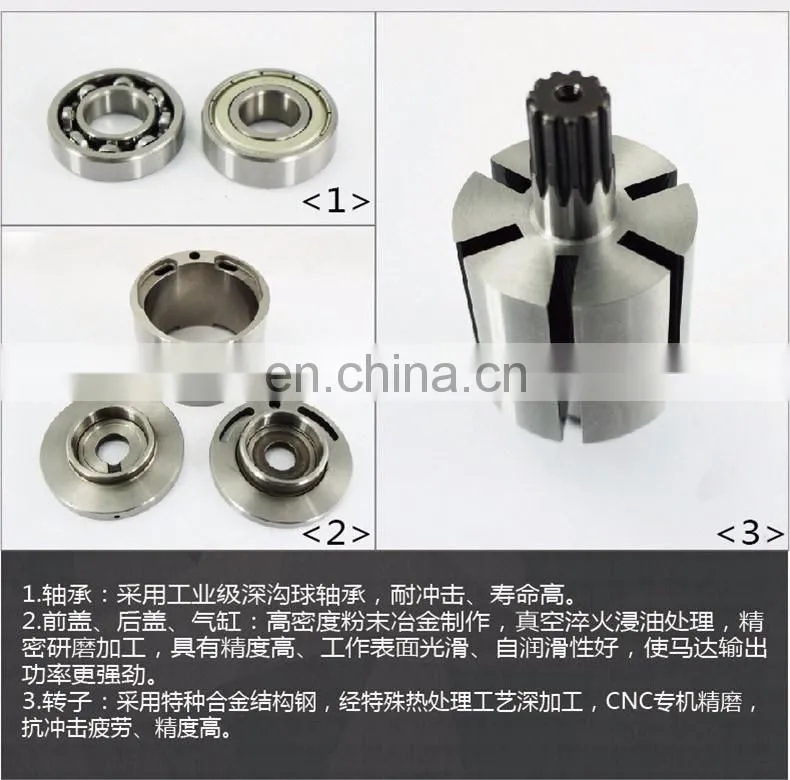 Pneumatic Air Driven Impact Wrench 7500 (rpm) XIAOHAI 000rpm CN;ZHE R-7430 11L/S