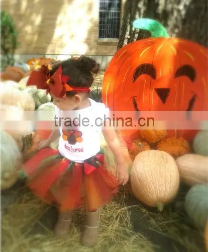 2014 Hallowmas children's rainbow tutu wholsale baby girls tutu