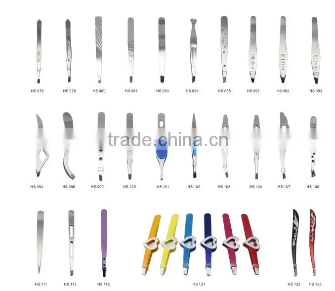Custom logo tweezers and Japanese cartoon tweezers