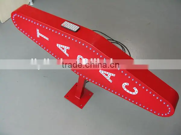 2016 new design led tabac sign outdoor IP65 tabacco sign with infrared remote control led tobacco advertising sign