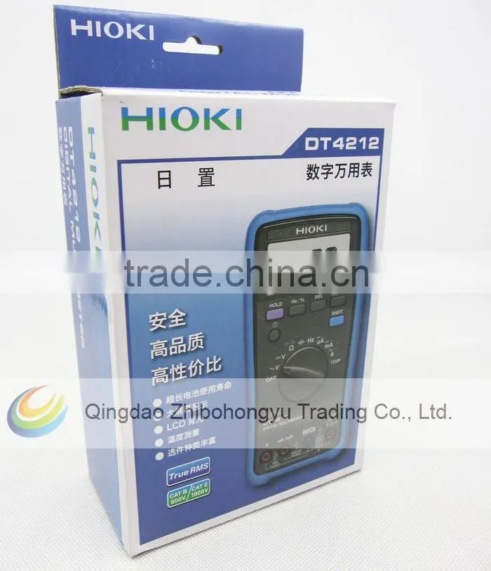 HIOKI DT-4212 True RMS DIGITAL MULTIMETER