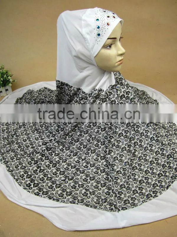 A526 Printed 1.1*1.2m BIG HIJAB