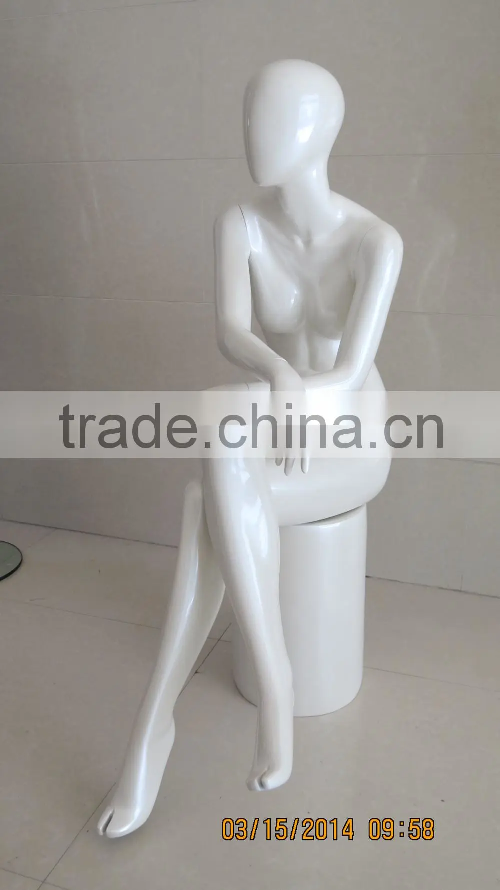 sexy female FRP combination mannequin for window disply