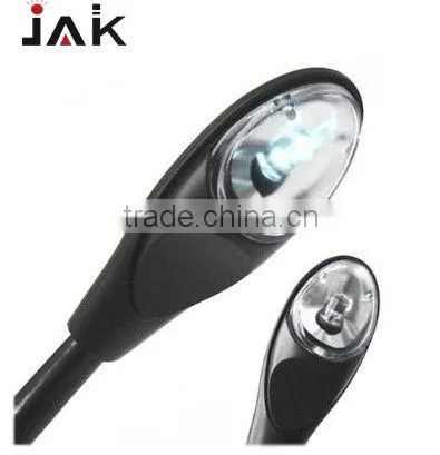 Practical neck clip on led book reading light