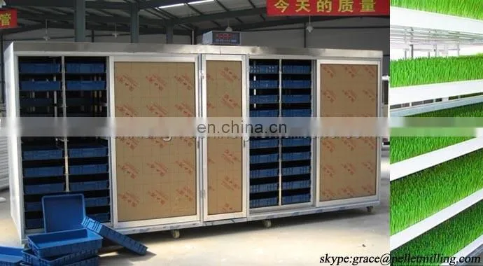 Hydroponic barley fodder bean sprout machine for cattle,rabbit,sheep,horse / Grass Growing Machine