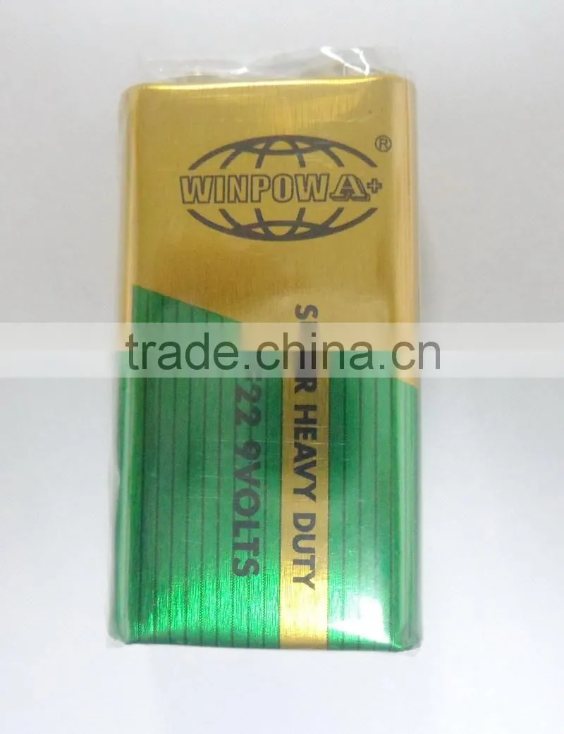 9v 6f22 006p high power battery