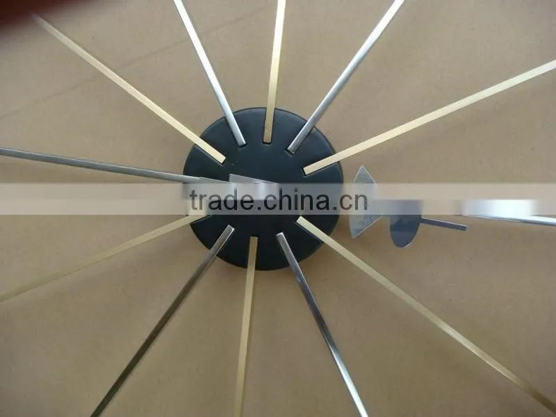 Home decoration metal wall clock wall clocks wholesale