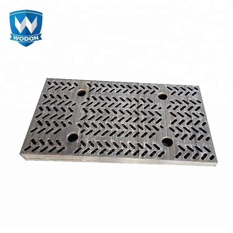 wear resistant steel plate riddle plate trommel screens