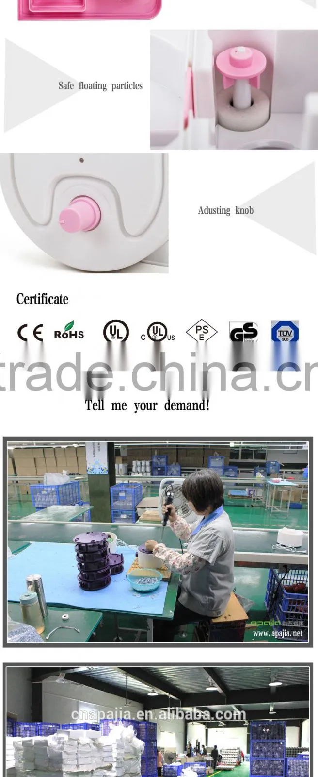 love pot cut usb desktop air humidifier