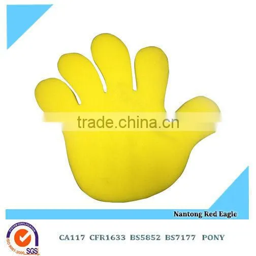 OEM logo color printing sports fun foam hand/ 1 foam finger