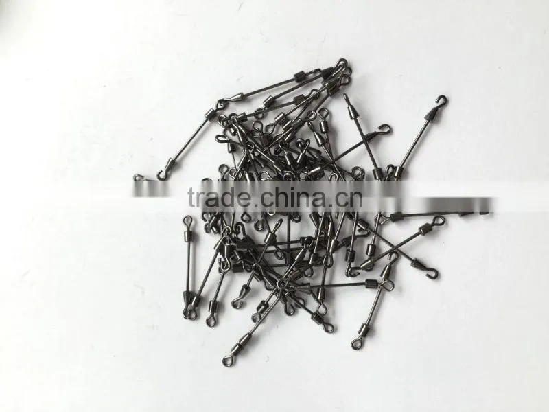 High quatity diffrent size wholesale fishing tackle speed snap with lead piece seat accessories
