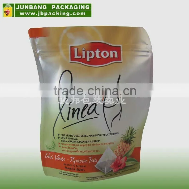 high quality plastic bag, CPP/PE composite bag stand up bag for food