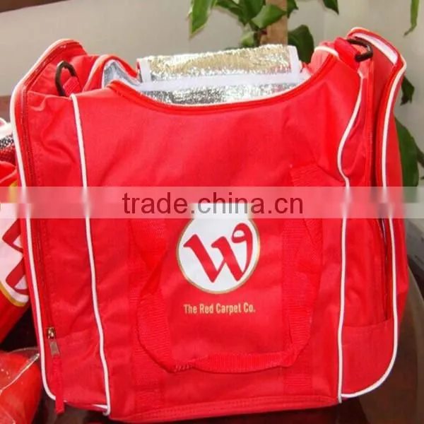 2015 popular high quality aluminum film ice bag cloth Oxford ice bag