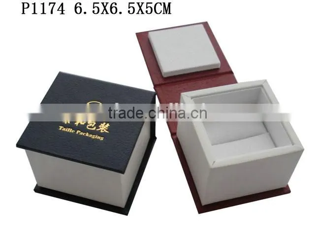 Unique Special Jewelry Paper Ring Box with Velvet Lining P1174