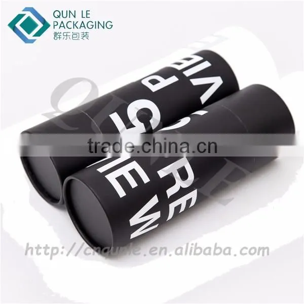 Custom Cardboard Instant Coffee Sachets Tube Packaging