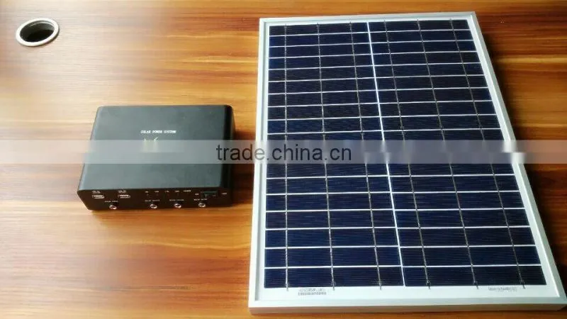 10W 20W high performance factory supply lithium ion battery solar generator, solar generator price