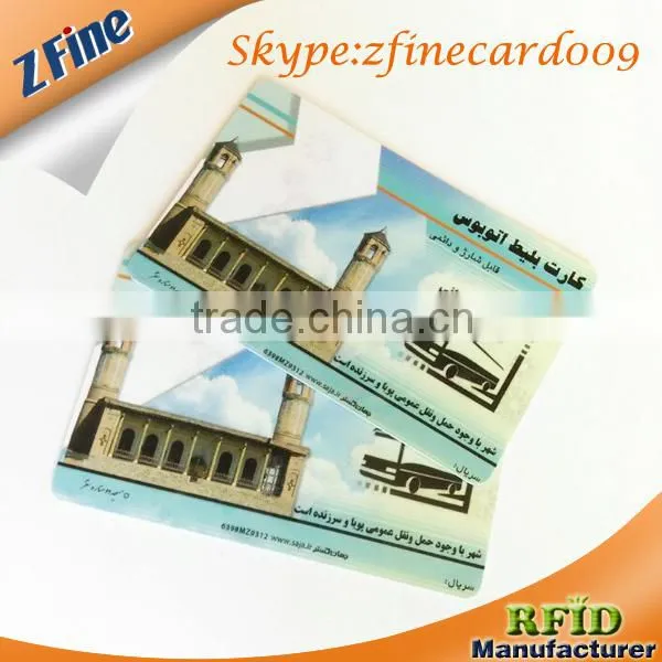 RFID PVC Mini Card for Time Attendance