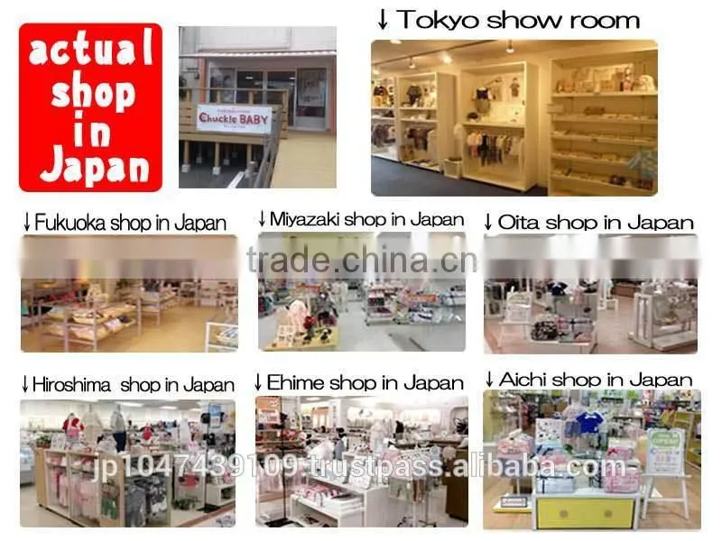 Japanese wholesale products high quality cute ribbon baby vests winter clothes kids wear toddler clothing children infant