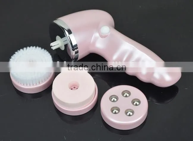 AS5012 3 in 1 sonic facial cleanser brush face peeler massage