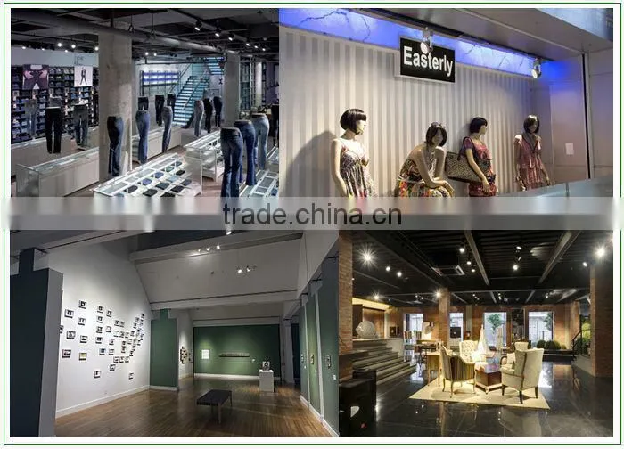 Die casting aluminum led track rail light 12w 18w led light track